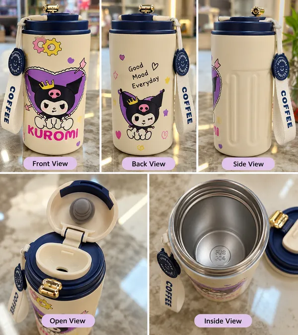 Stainless_Steel_Kuromi_Print_Water_Bottle_With_Strap