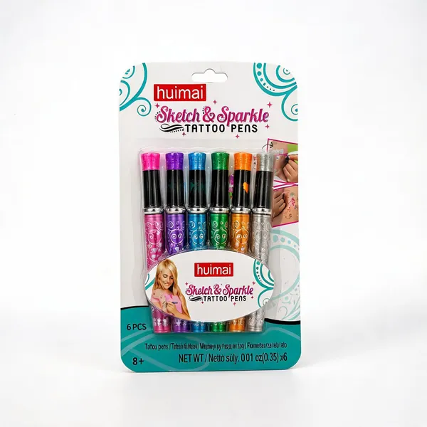 Huimai_Washable_Tattoo_Pen_Set_-_Pack_Of_2