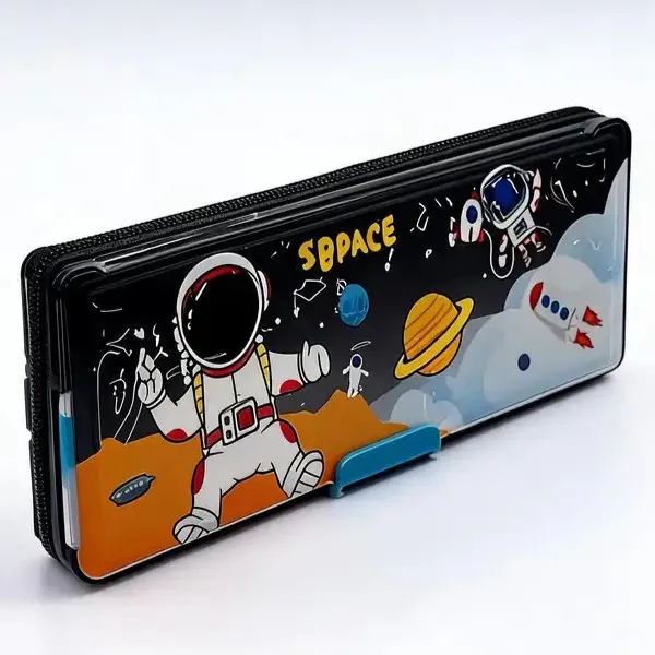 Space_Astronaut_Print_Hard_Plastic_Pencil_Box_-_Pack_Of_3