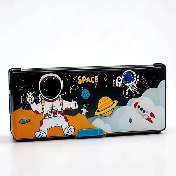 Space_Astronaut_Print_Hard_Plastic_Pencil_Box_-_Pack_Of_3