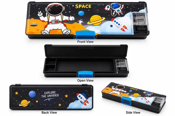 Space_Astronaut_Print_Hard_Plastic_Pencil_Box_-_Pack_Of_3