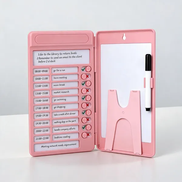 Pink_Daily_Planner_Whiteboard_With_Marker