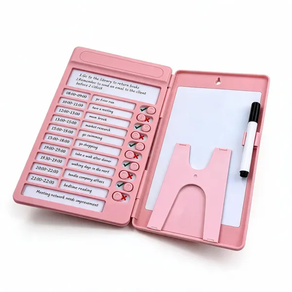 Pink_Daily_Planner_Whiteboard_With_Marker