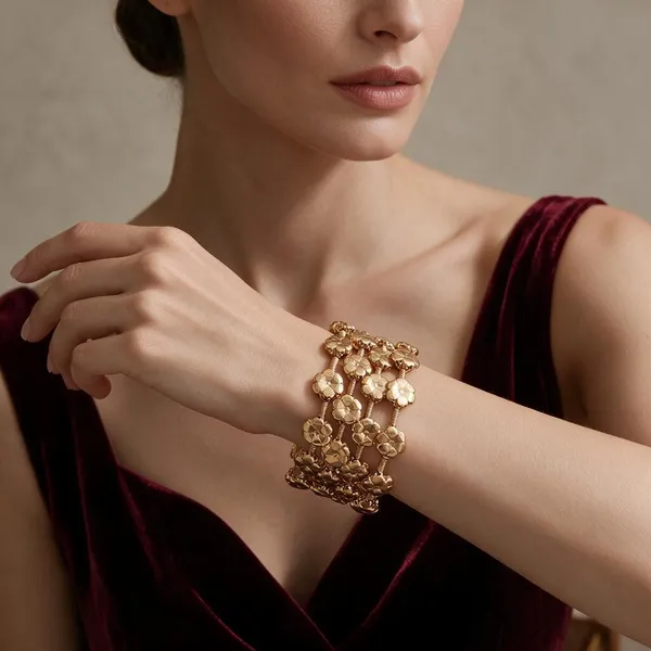 Gold_Brass_Gold_Brass_Floral_Textured_Stacked_Bangles_Set_For_Women_Bangles_Set_For_Women