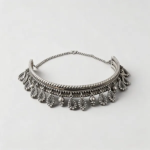 Silver_Brass_Silver_Oxidised_Traditional_Choker_For_Women