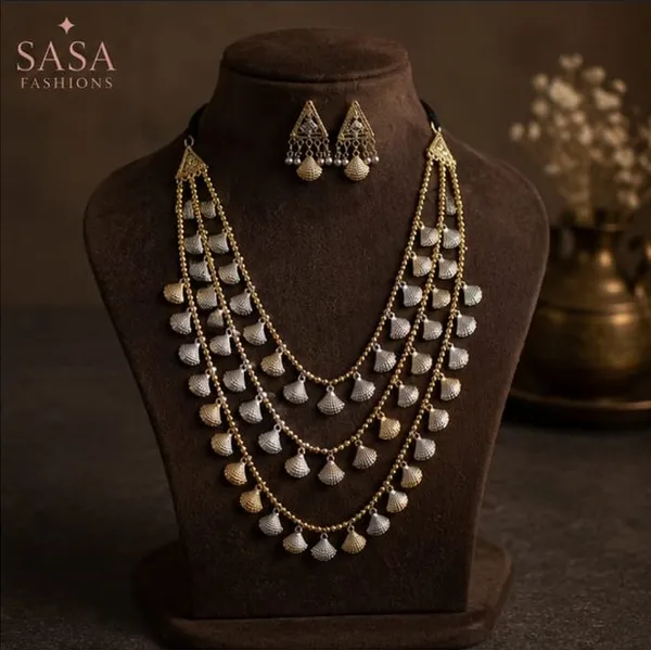 Elegant_Oxidized_Multi-Layer_Necklace_Set_with_Matching_Earrings