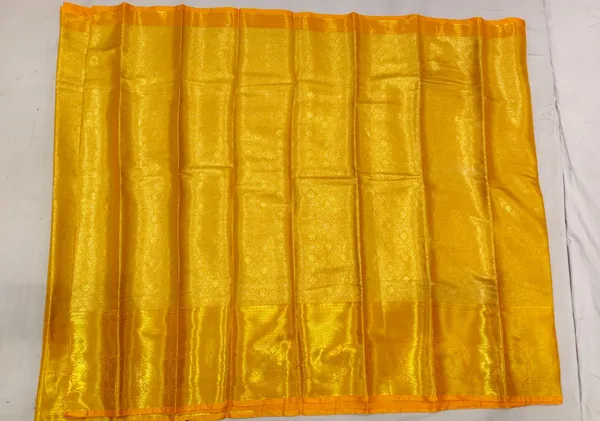 Golden_Yellow_Dharmavaram_Pattu_Traditional_Saree_For_Women