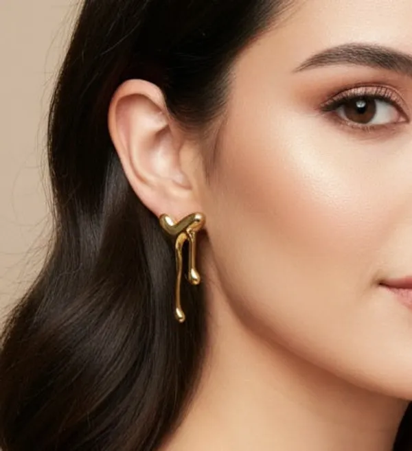 Gold_Anti-Tarnish_Alloy_Drop_Stud_Earrings_For_Women