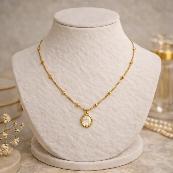 Gold_Anti-Tarnish_Pearl_Minimal_Pendant_Necklace_For_Women