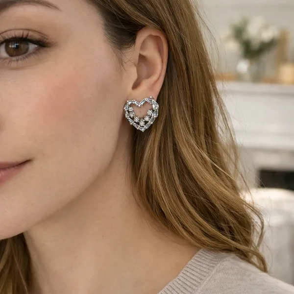 Gold_American_Diamond_Knot_Stud_Earrings_For_Women