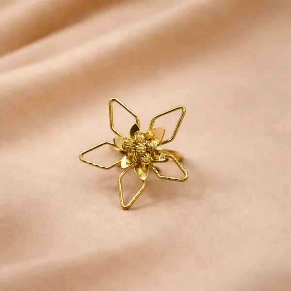 Gold_Pearl_Crystal_Floral_Statement_Ring_For_Women