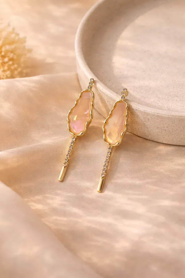 Gold_Pearl_Crystal_Blush_Stone_Side_Hair_Pin_For_Women