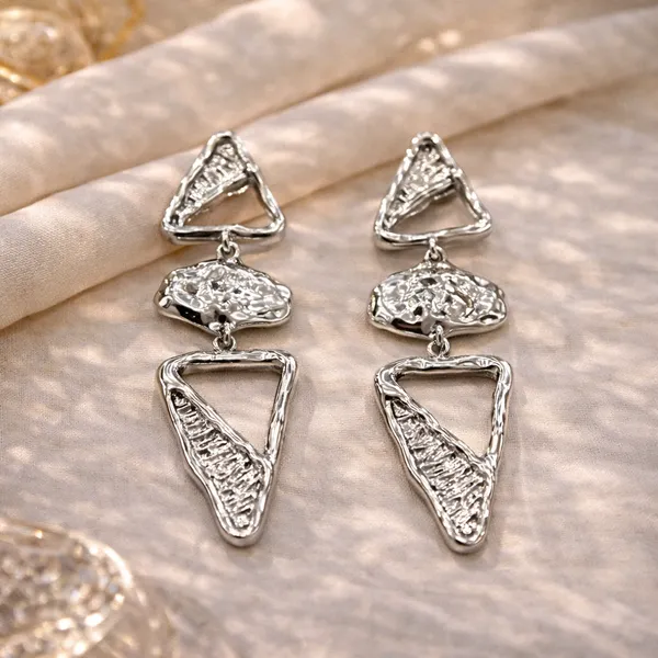 Gold_Alloy_Geometric_Drop_Long_Earrings_For_Women