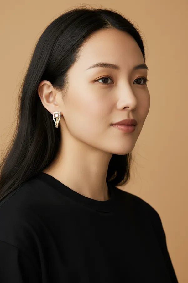 Clear_Crystal_American_Diamond_Geometric_Hoop_Earrings_For_Women