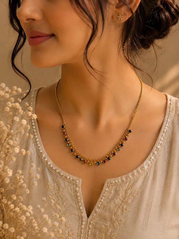 Gold_18K_Plated_Anti-Tarnish_Pendant_Necklace_For_Women