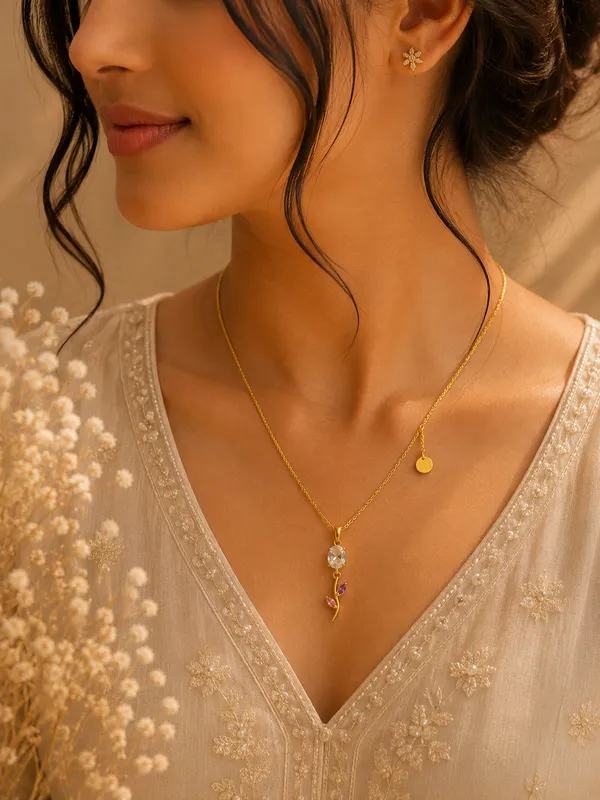 Gold_18K_Plated_Anti-Tarnish_Pendant_Necklace_For_Women