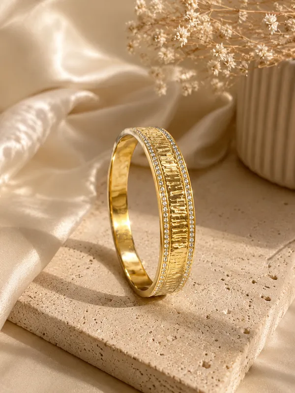 Gold_Anti-Tarnish_Textured_Engraved_Kada_Bracelet_For_Women
