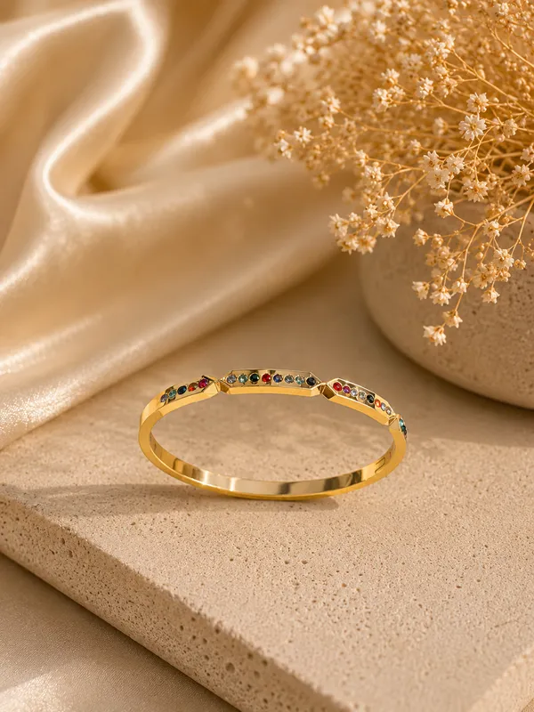Gold_Anti-Tarnish_Multi_Stone_Kada_Bracelet_For_Women