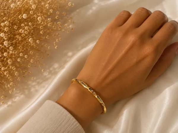 Gold_Anti-Tarnish_Multi_Stone_Kada_Bracelet_For_Women
