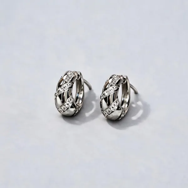 Silver_Crystal_Ad_Bali_Hoop_Stud_Earring_For_Women