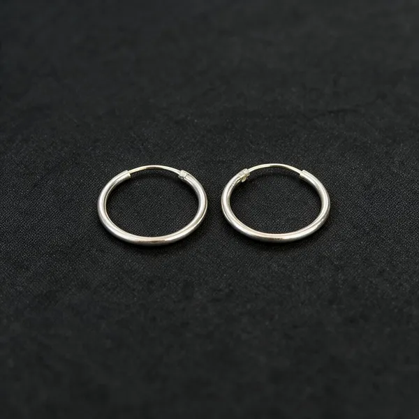 The_Must_Have_925_Silver_Hoops