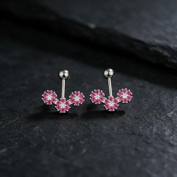 The_Tri_Flower_Sparkling_Bugadi_Earrings_Red