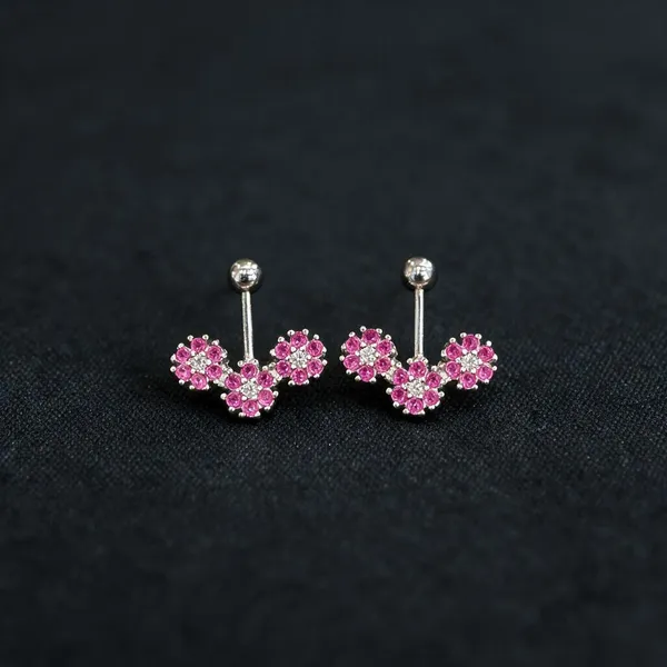 The_Tri_Flower_Sparkling_Bugadi_Earrings_Red