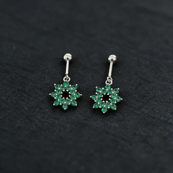 The_Bloom_925_Silver_Bugadi_Earrings_Green