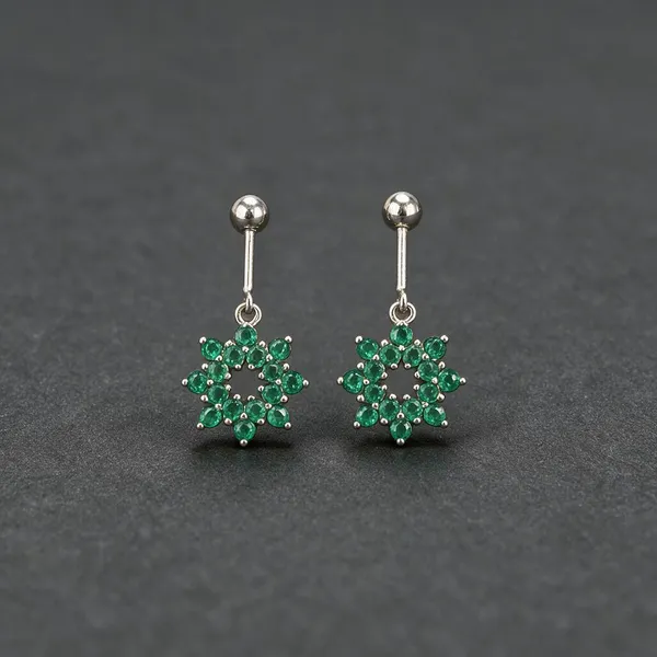 The_Bloom_925_Silver_Bugadi_Earrings_Green