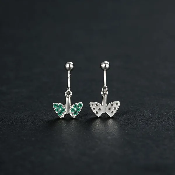 The_Butterfly_Sparkle_925_Silver_Bugadi_Earrings_Green