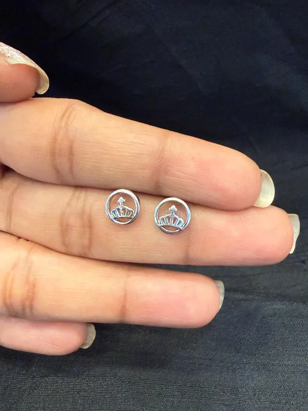 The_Crown_925_Silver_Earstuds
