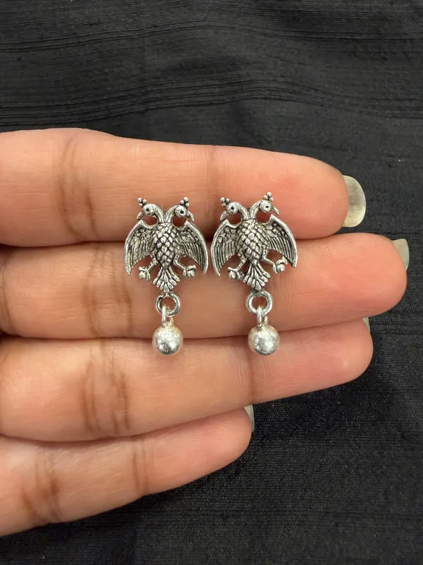 The_Gandaberunda_925_Silver_Earstuds
