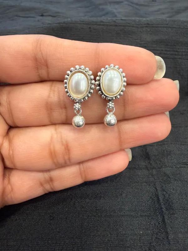 The_Medha_Pearl_Heritage_925_Silver_Earstuds