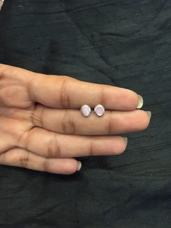 The_Pink_Blush_925_Silver_Earstuds