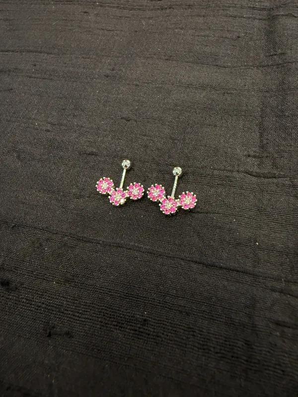 The_Tri_Flower_Sparkling_Bugadi_Earrings_Red