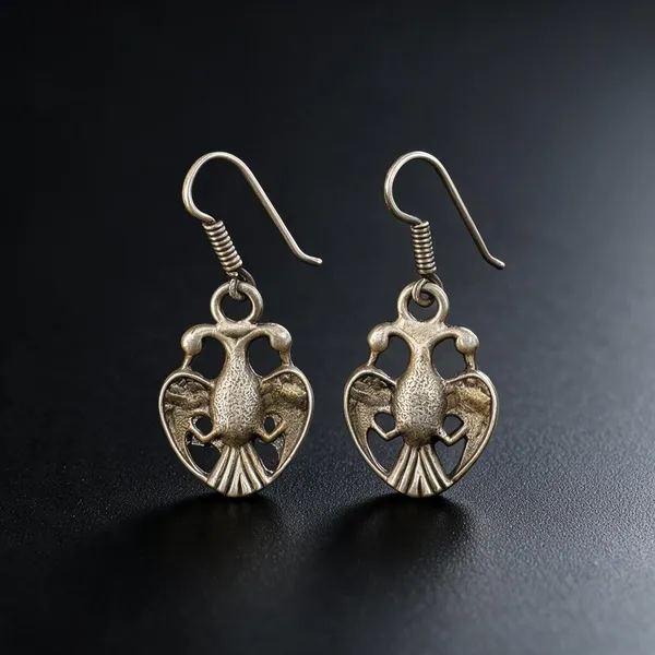 Silver-Tone_Bird_Drop_Earrings_For_Women