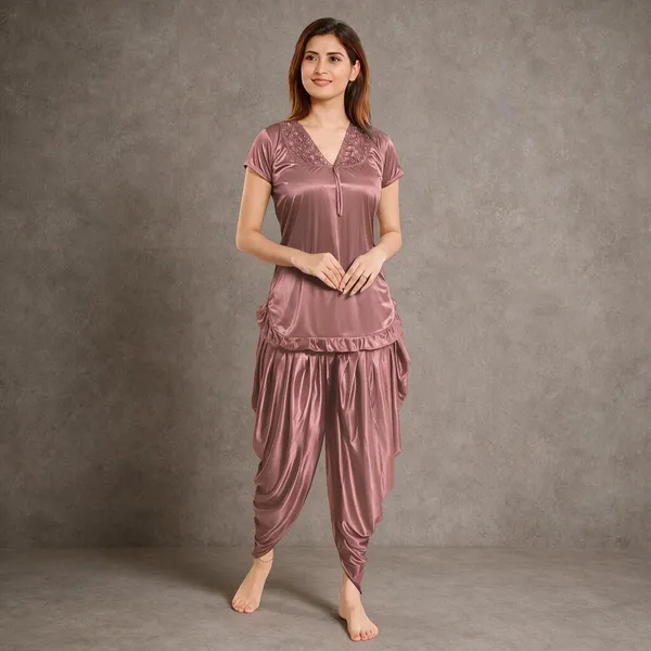 Mauve_Satin_Relaxed_Fit_Night_Suit_For_Women