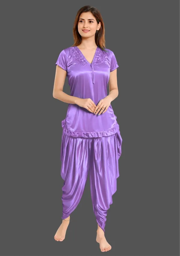 Purple_Satin_Relaxed_Fit_Night_Suit_for_Women