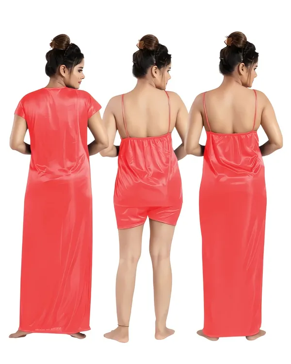 Red_Satin_Three-Piece_Nightwear_Set_for_Women