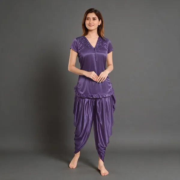 Purple_Satin_Relaxed_Fit_Night_Suit_for_Women
