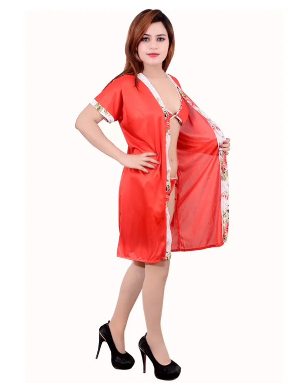 Satin_Nighty_And_Night_Gowns_Red