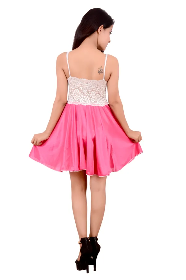 Satin_Baby_Doll_Dresses_With_Panty_Multicolor