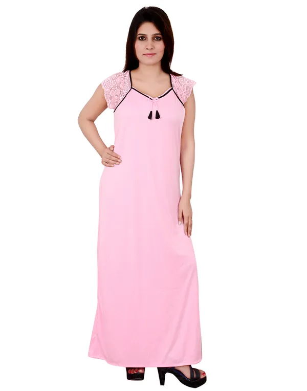 Hosiery_Night_Dress_Pink