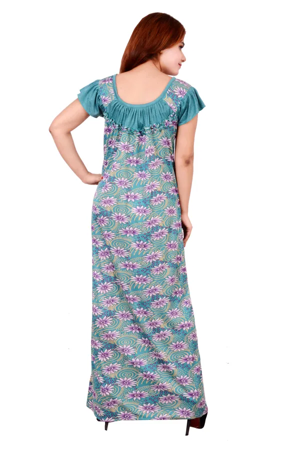 Hosiery_Night_Dress_Green