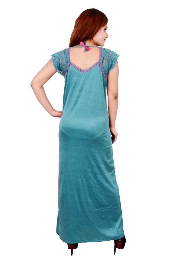 Hosiery_Night_Dress_Green