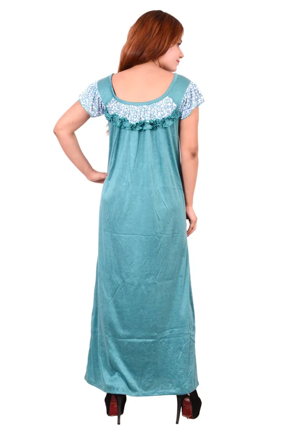 Hosiery_Night_Dress_Green