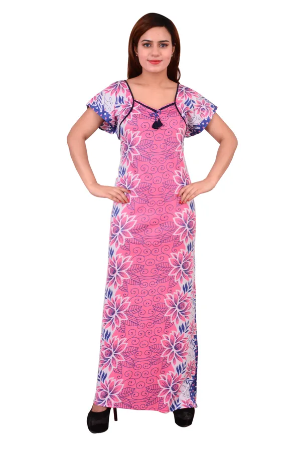 Hosiery_Night_Dress_Multicolor