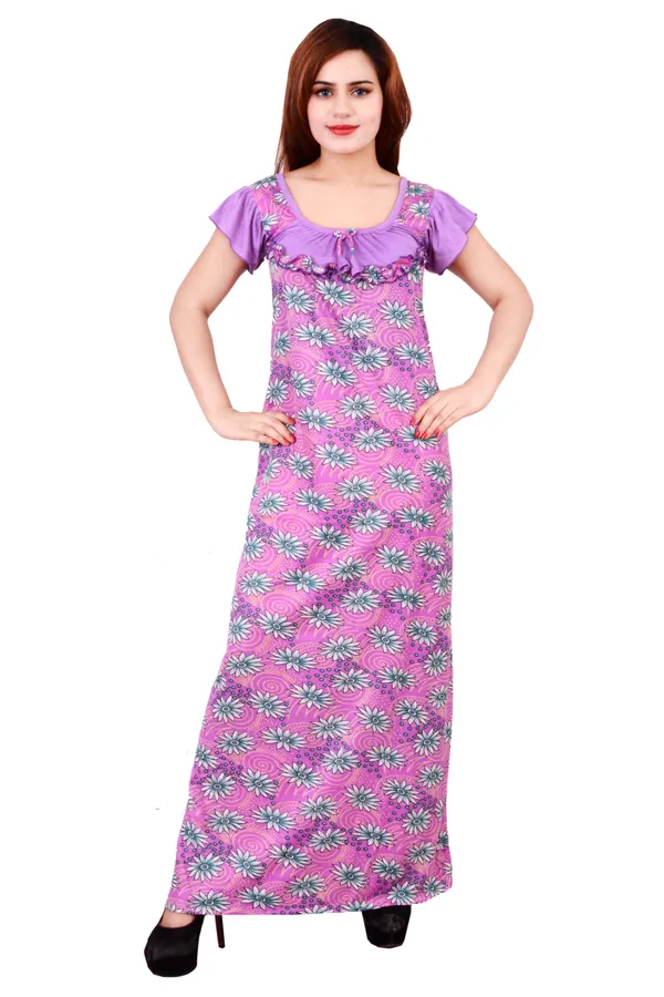 Hosiery_Night_Dress_Purple
