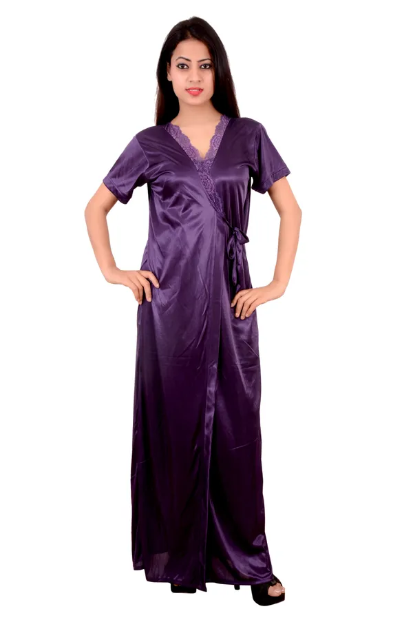 Satin_Nighty_And_Night_Gowns_Purple