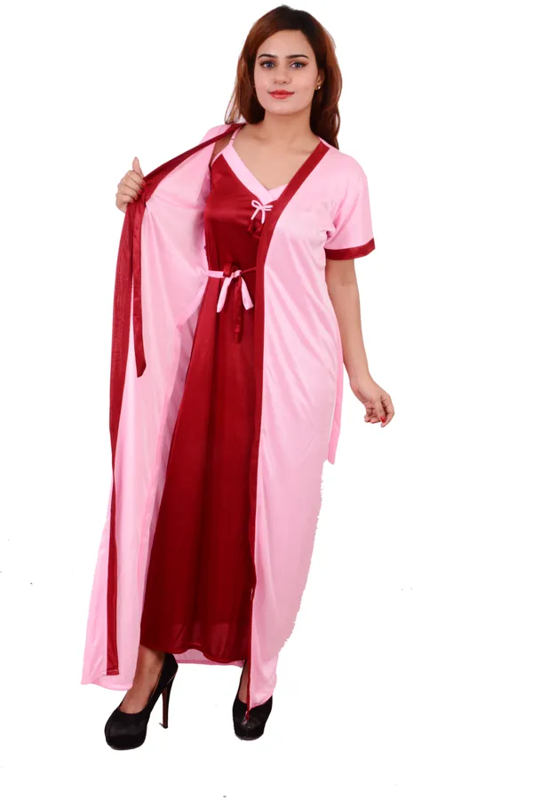 Satin_Nighty_And_Night_Gowns_Pink
